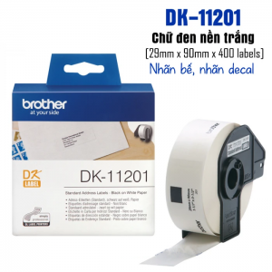 Giấy in nhiệt 29 x 90mm ( dùng cho máy in nhãn Brother)